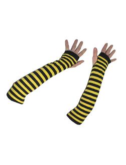 GANTS LIGNES NOIR ET JAUNE